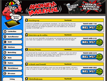 Tablet Screenshot of amnl.voordegek.nl
